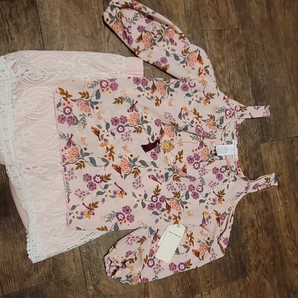 One Step up 2pc skort set